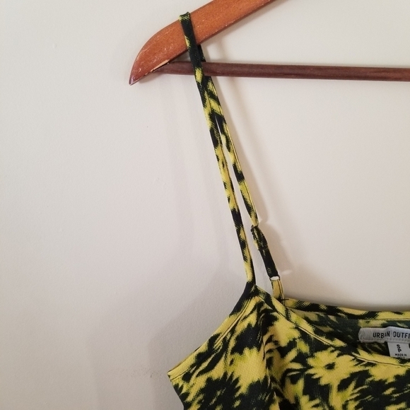 NWT Urban Outfitters Modern Sundress Floral Abstract Dress - Picture 3 of 10